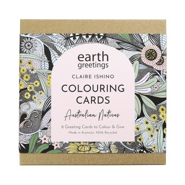 Colouring Cards Pack | Australian Natives